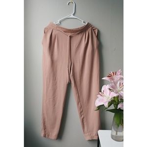 Blush pink dress pants